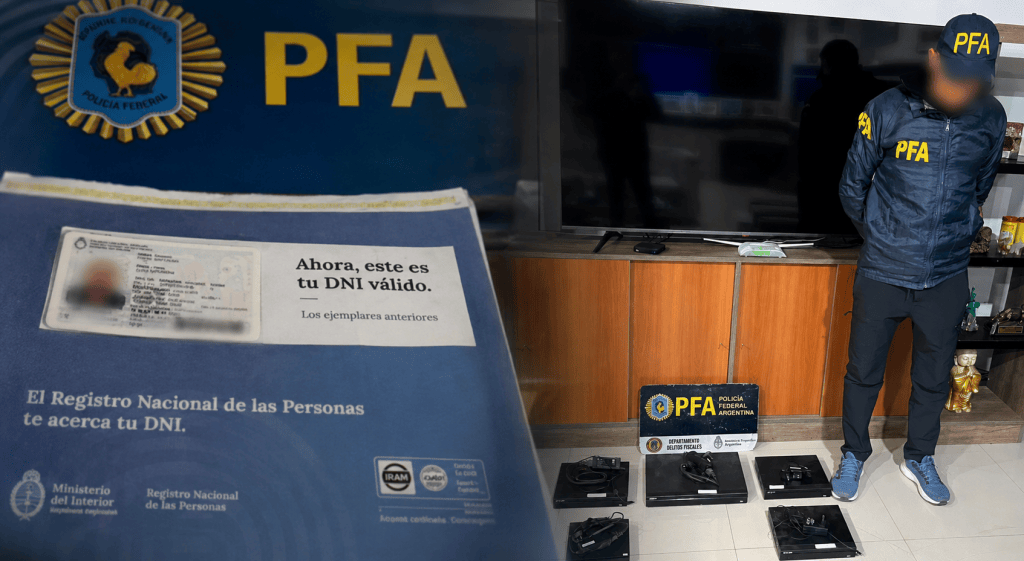 16 allanamientos y 64 detenidos: desarticularon una red que adulteraba DNI y licencias de&nbsp;conducir